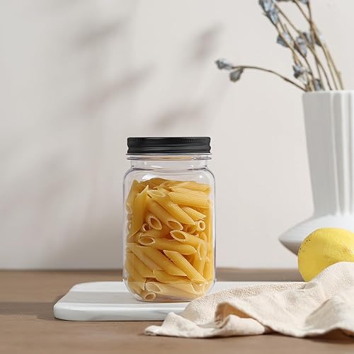 Vista 5 de Novelinks - Recipientes de plástico transparente (16 onzas)