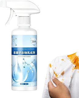 Clothing Emulsifier - 300ml Powerful Deep Cleaning,Fabric Emulsifier Spray Agent | for Clothes Restoration Household Delicate Garment Care