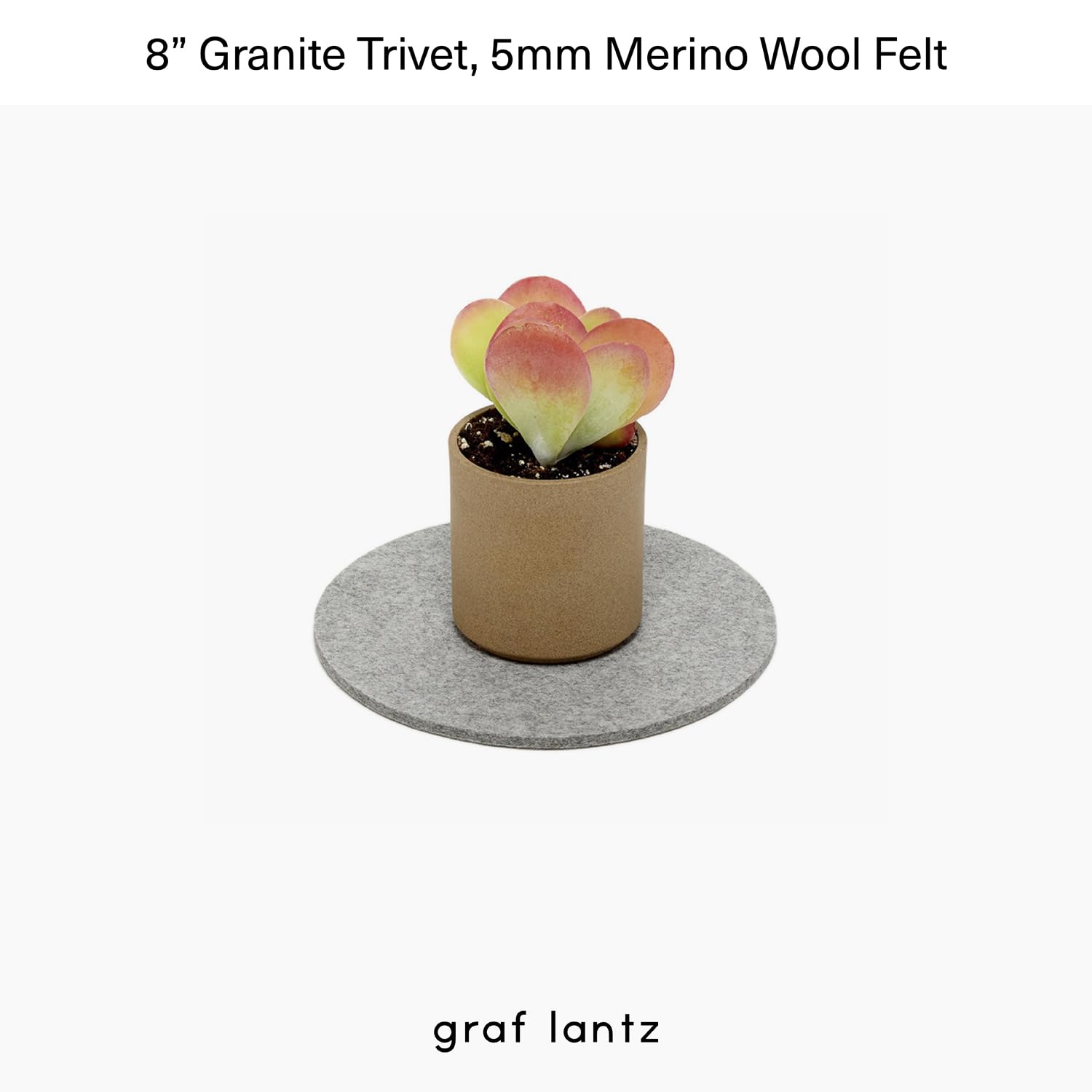Graf Lantz - Kołowrotki do gorących potraw - Odporne na wysokie temperatury 100% wełna merynosów - Gorące podkładki do kuchni, blatów, stołów, skwierczących naczyń, garnków i patelni - Wystrój domu