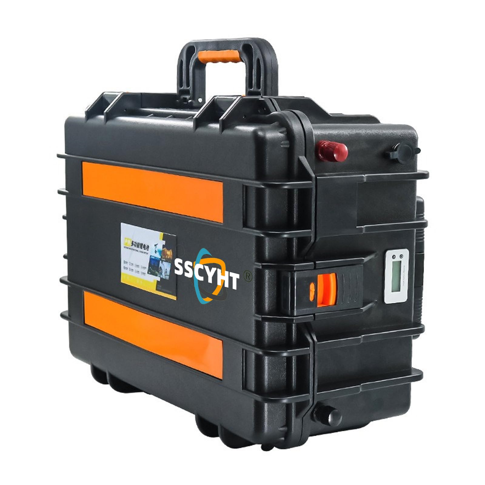 Batterie au Lithium Fer Phosphate 48 V 24 V 100 Ah 120 Ah 150 Ah 200 Ah pour Moteur de Bateau électrique, hélice de Bateau de pêche, Propulsion Marine (Utilisation en extérieur)