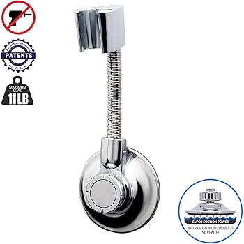 HotelSpa Universal Angle-Adjustable Hand Shower Wall Bracket for Easy
