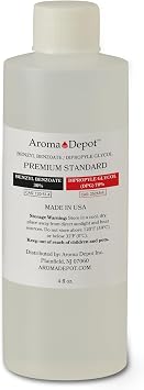 4oz. Premium Fragrance Oil Base70% DPG Dipropylene Glycol & 30% Benzyl Benzoateis Ideal for Perfumes, Diffusers, Incense, and Candle Making.