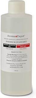 4oz. Premium Fragrance Oil Base—70% DPG (Dipropylene Glycol) & 30% Benzyl Benzoate—is Ideal for Perfumes, Diffusers, Incense, and Candle Making.