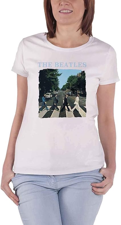 Beatles t shirt women Clearance
