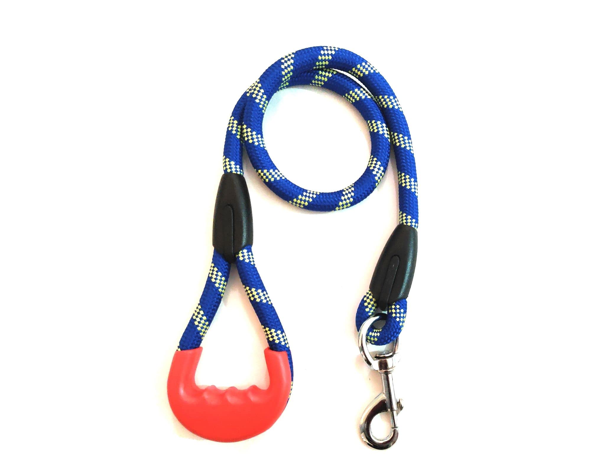 PawCloud Nylon Dog Rope Leash with Grip, Large - (4ft), Blue (B09BFKG6T9) Amazon Price History, Amazon Price Tracker