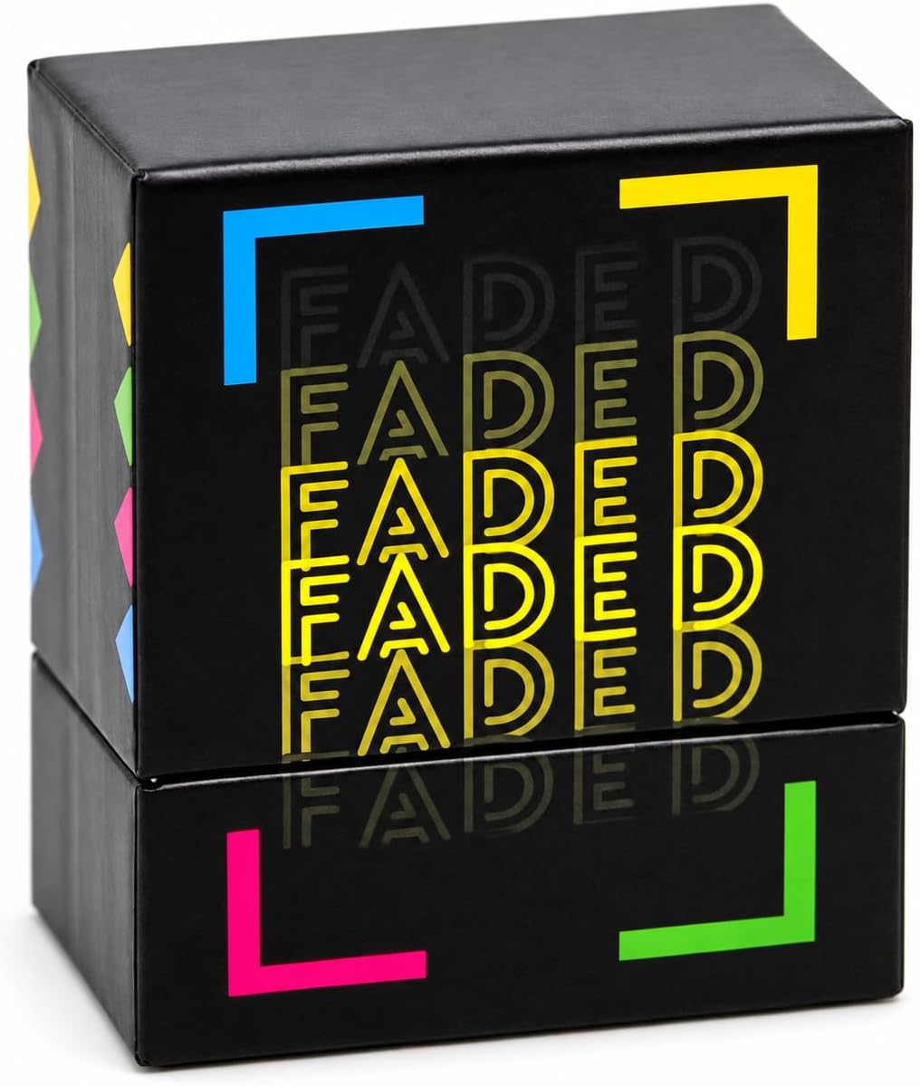 Faded - Drinking Game - Card Game for Parties and Game Nights - 21st Birthday - College - Tailgate - and More!
