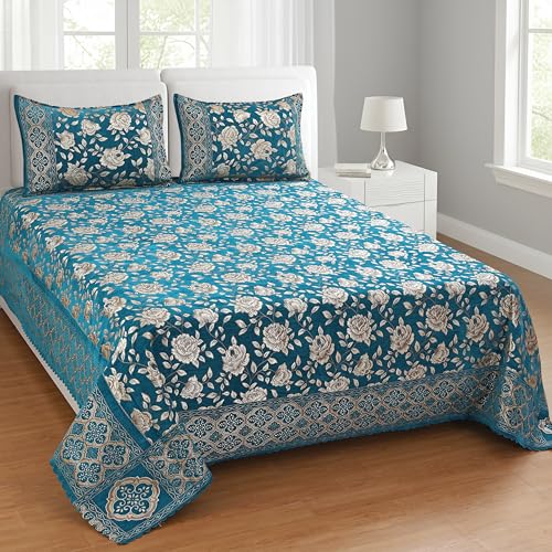 Image of Luxury Velvet Bedsheet | King Size Luxury Bed Sheet | Ultra Soft, Cozy & Warm Bedding for Bedroom | Hypoallergenic & Elegant Velvet Texture
