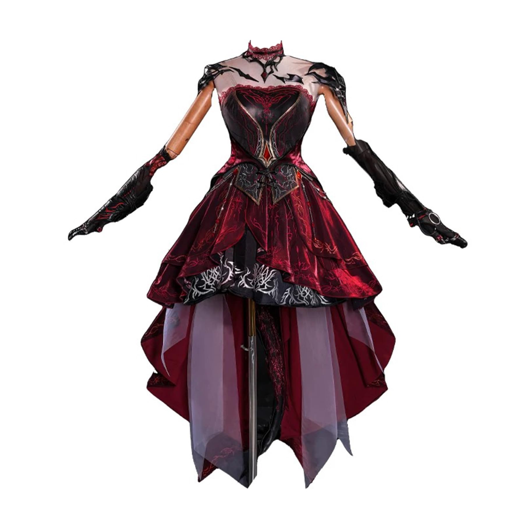 Anime Sylus Abysmal Sovereign Cosplay Costume Women Combat Dress Outfits