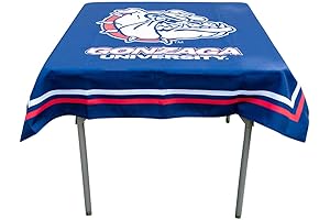 Gonzaga Bulldogs Logo Tablecloth or Table Overlay for College Game Days