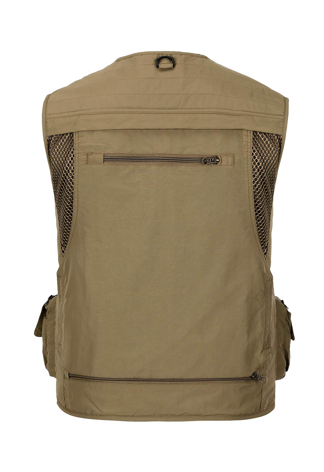 Hbufnha Gilet Da Pesca Da Lavoro Esterno Unisex Caccia Viaggi Fotografia Safari Gilet Con Multi Tasche - - X-Large
