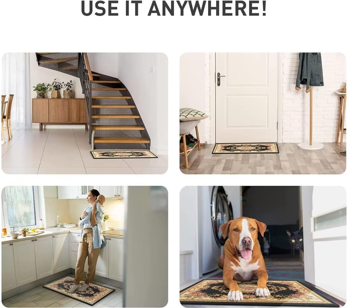 Tappetino Personalizzato Per Camper - Creare Ricordi, Tappetino Per Porta Camper Mobile 44 Cm X 32 Cm - Accessori Va Life / Sottobicchieri Abbinati Disponibili - Italia - Foto 7