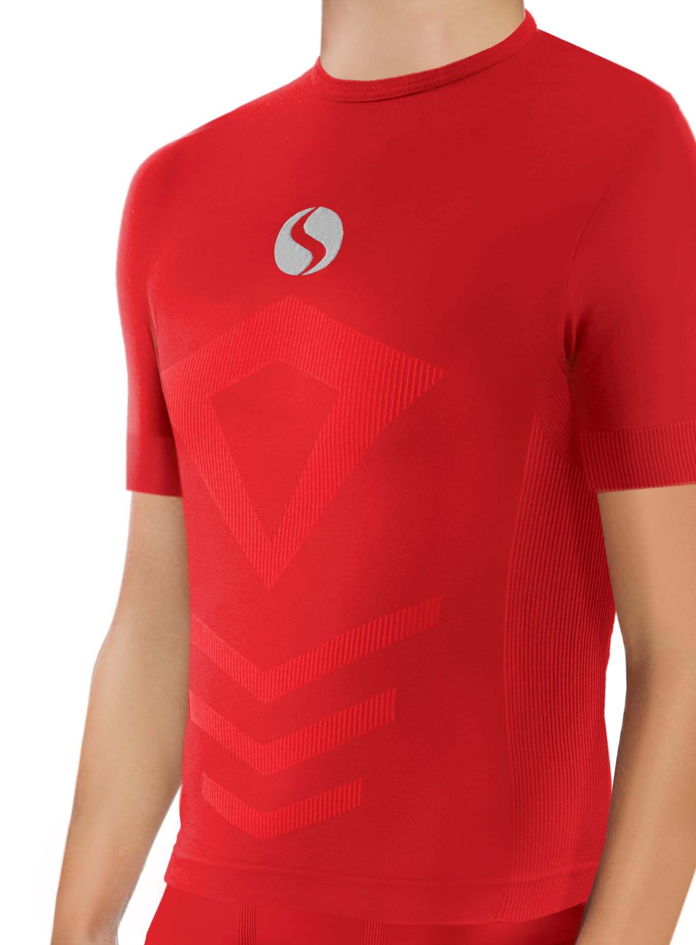 Sesto Senso Camiseta Térmica para Niño Manga Corta Camiseta Deportiva