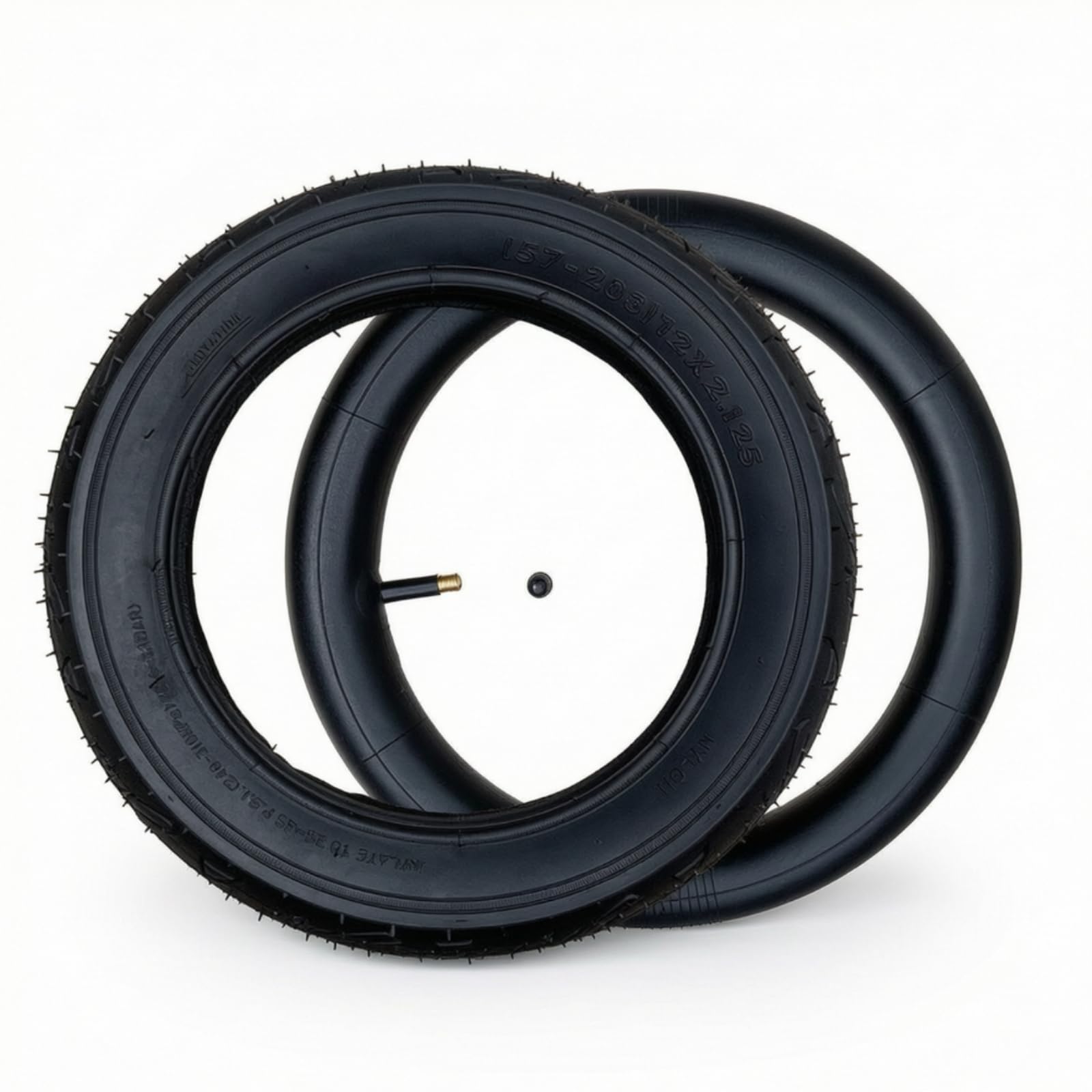 Kids Balance Bike Replacement Tire 12Inch,Anti-Slip Tyre with Inner Tube