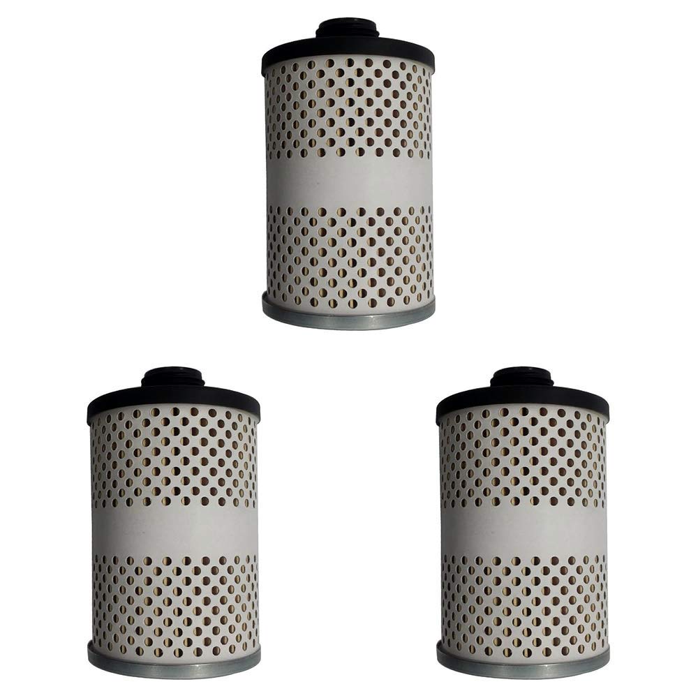 iFJF496-5 Fuel Tank Filter Element Replacement for Diesel Gasoline Biodiesel Water Separate 30 Micron with Protective Sheet(Set of 3)