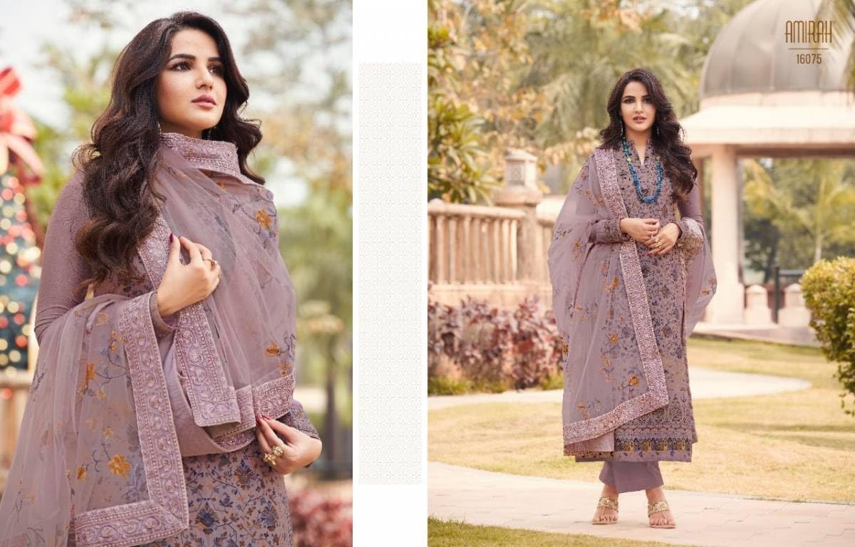 Pronto da indossare Eid Festival Salwar Kameez vestito indiano pakistano stile partito ricamato per le donne