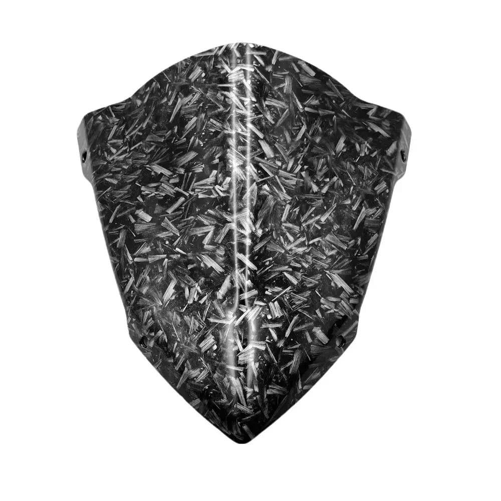 Dla YAMAHA MT-25 MT-03 2020-2025 Motocykl Sportowy Turystyczny Przednia Szyba Osłona Deflektor Wiatru Przedłużenie szyby motocykla(Black)