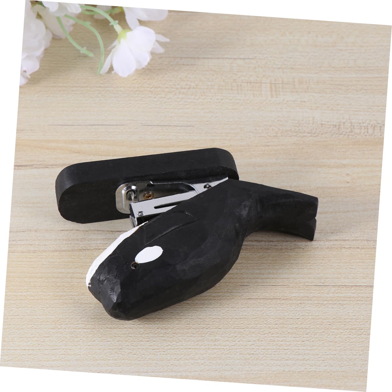 STOBOK 3stücke Holz-stapler Im Walfisch-design Tragbarer Heftgerät Für Schüler Kreative Büromaterialien Handgefertigtes Holz Für Schule Zuhause Und Büro