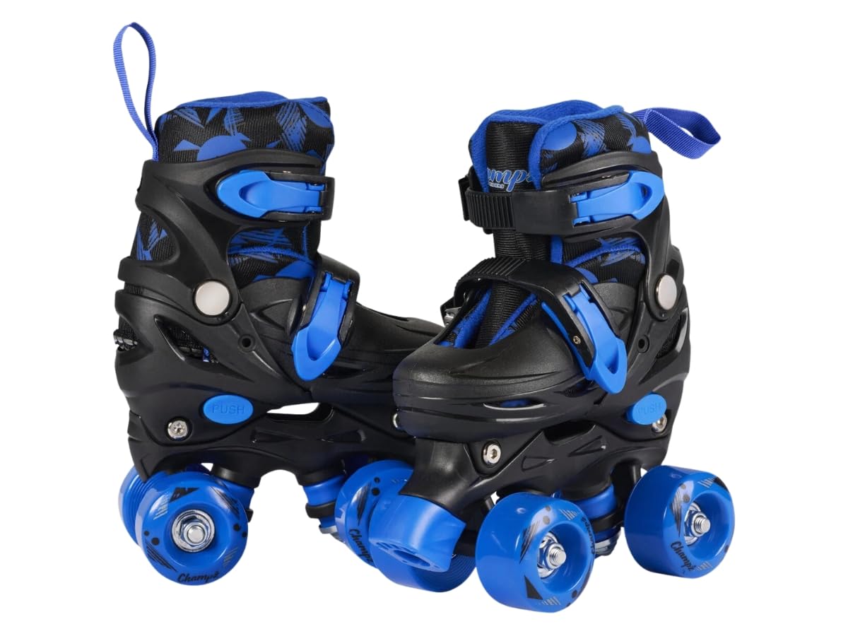Champz Skate Bescherming Set voor Kinderen Roze/Blauw
