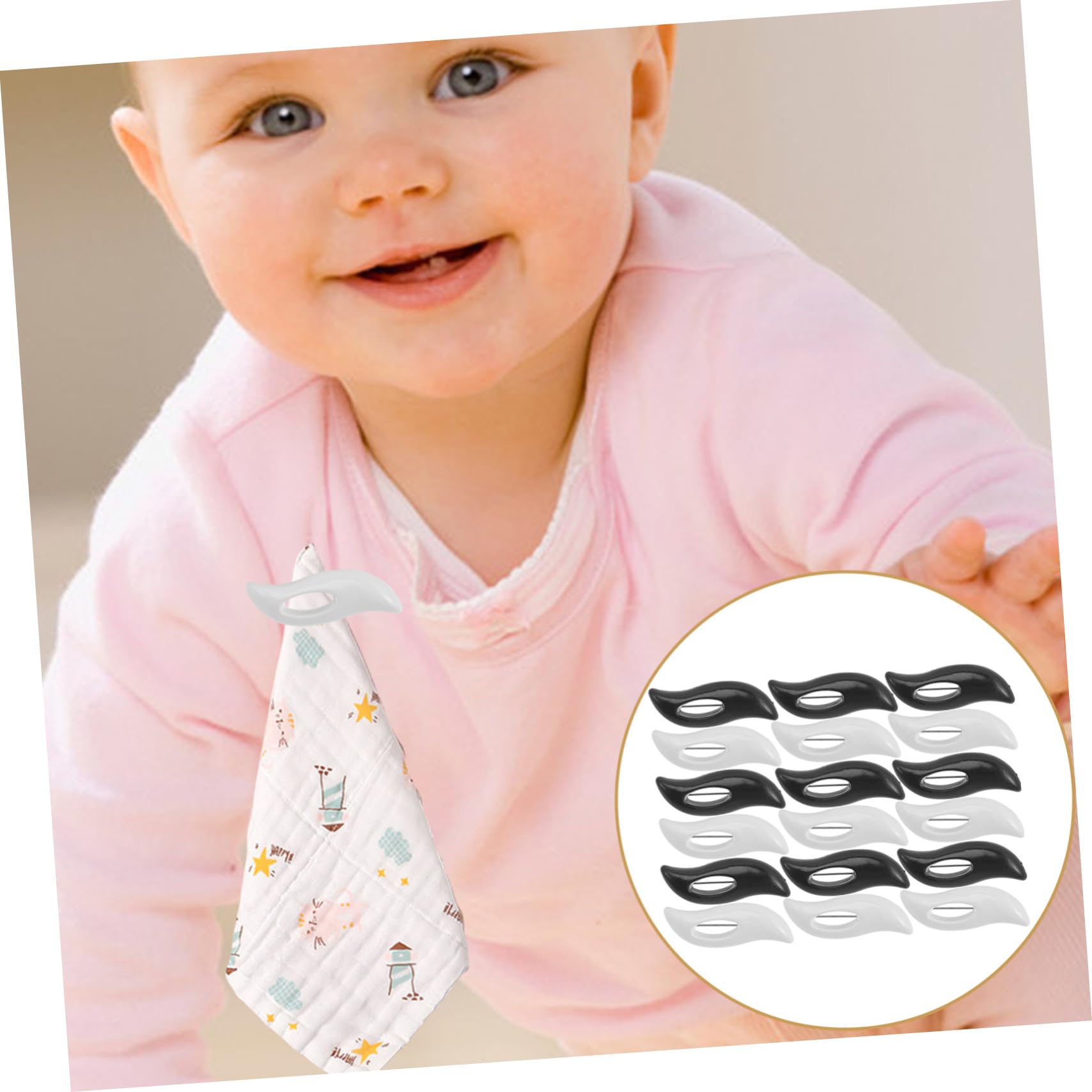 SHINEOFI 90stücke Sicherheitsnadeln Für Farbige Kunststoff-Metall-broschen Für Babybekleidung Diaper Mit Sicherem Verschluss Langlebig Und Rostbeständig Geeignet Für Windeln Und