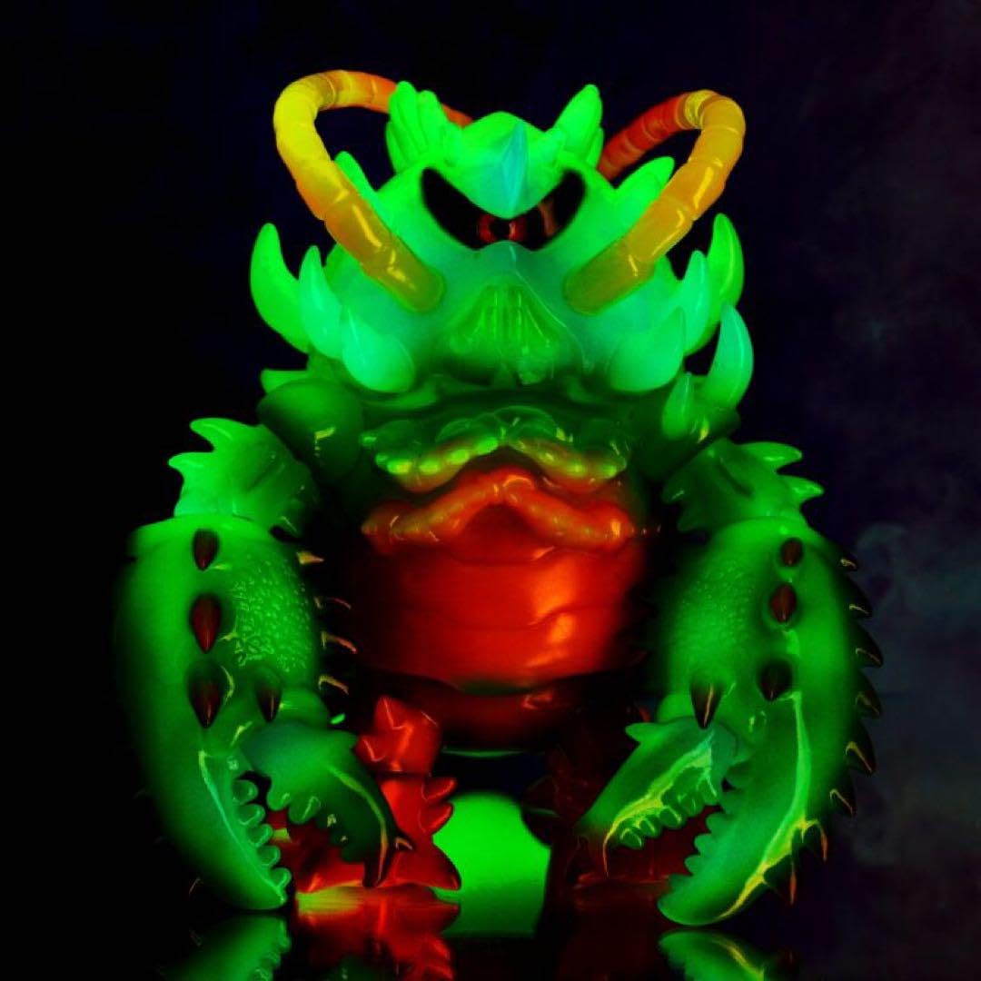 Amazon.co.jp: Bigclawx OBA (Peacock GID Ver.) ソフビフィギュア 