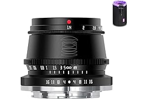 TTArtisan 35mm F1.4 Manual Focus APS-C Lens for Fuji X-T1