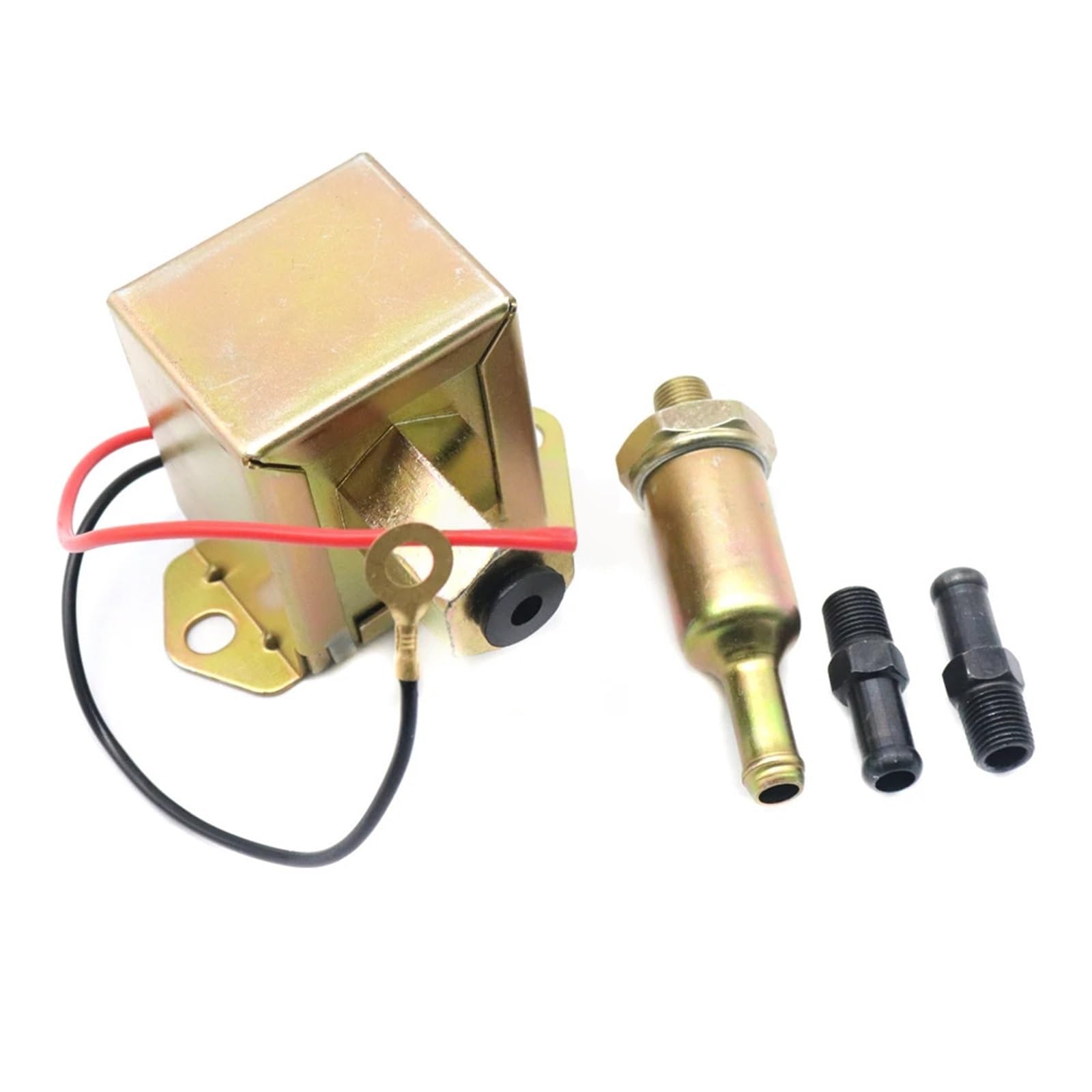 Awtomatyczna pompa paliwa 12V Diesel Benzyna Facet Red Top Square Elektryczna pompa paliwa 40104 40106 40107 P502 Do samochodów osobowych i dostawczych z gaźnikiem