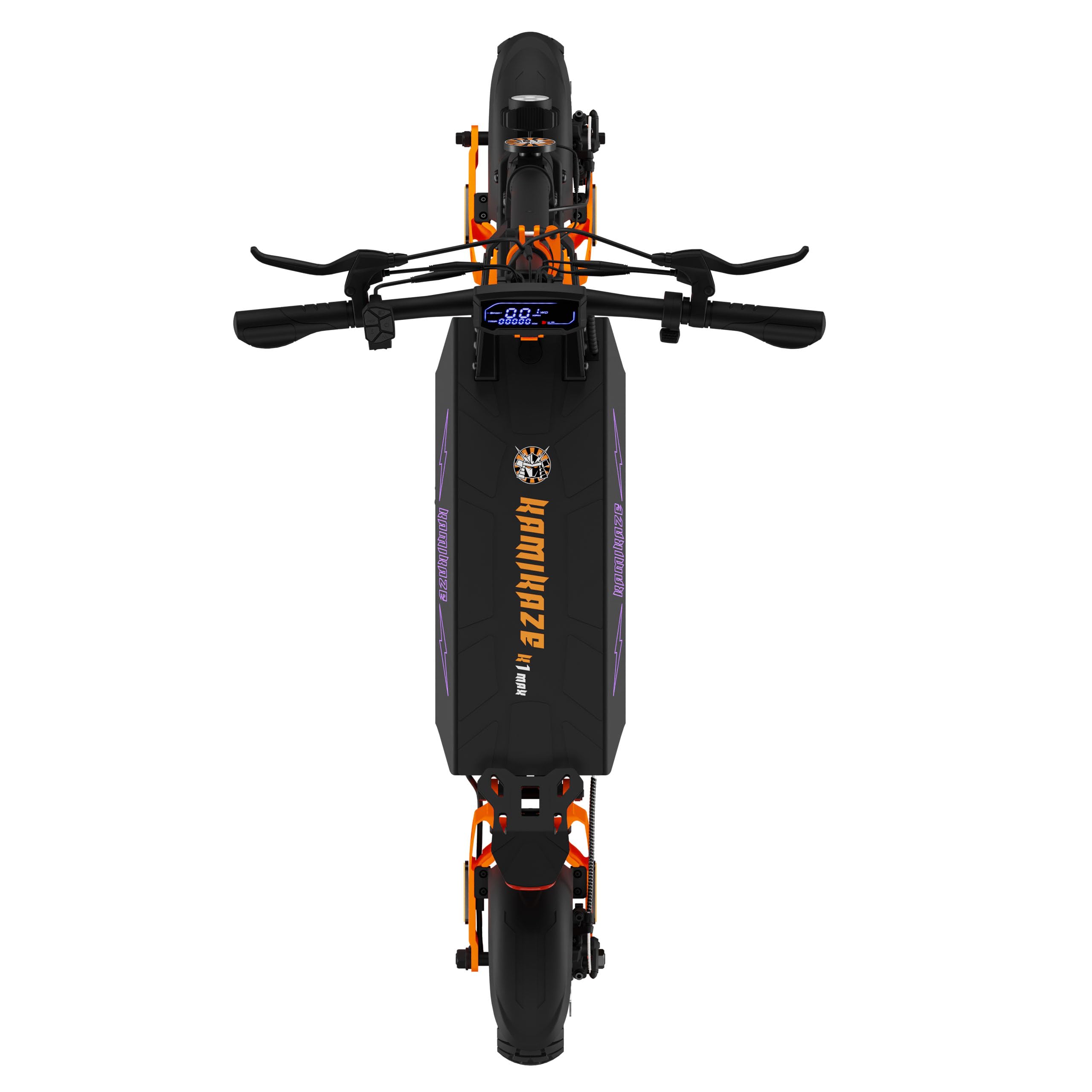 Trottinette Électrique Kamikaze K1 Max, Double Moteur, Autonomie Jusqu’à 80 km, Roues 10 Pouces, Freins à Disque, Suspension Intégrale, Confort et Sécurité