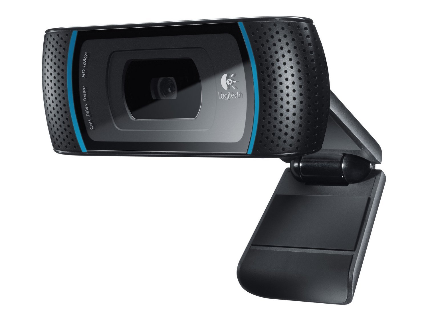 Logitech B910 Business Webcam, HD 720p/30fps, Widescreen 16:9 Video Calling, Clear Stereo Sound, Light Correction, Autofocus, Certified for Skype, WebEx, MS Lync, Zoom, PC/Mac/Laptop/Macbook/Tablet