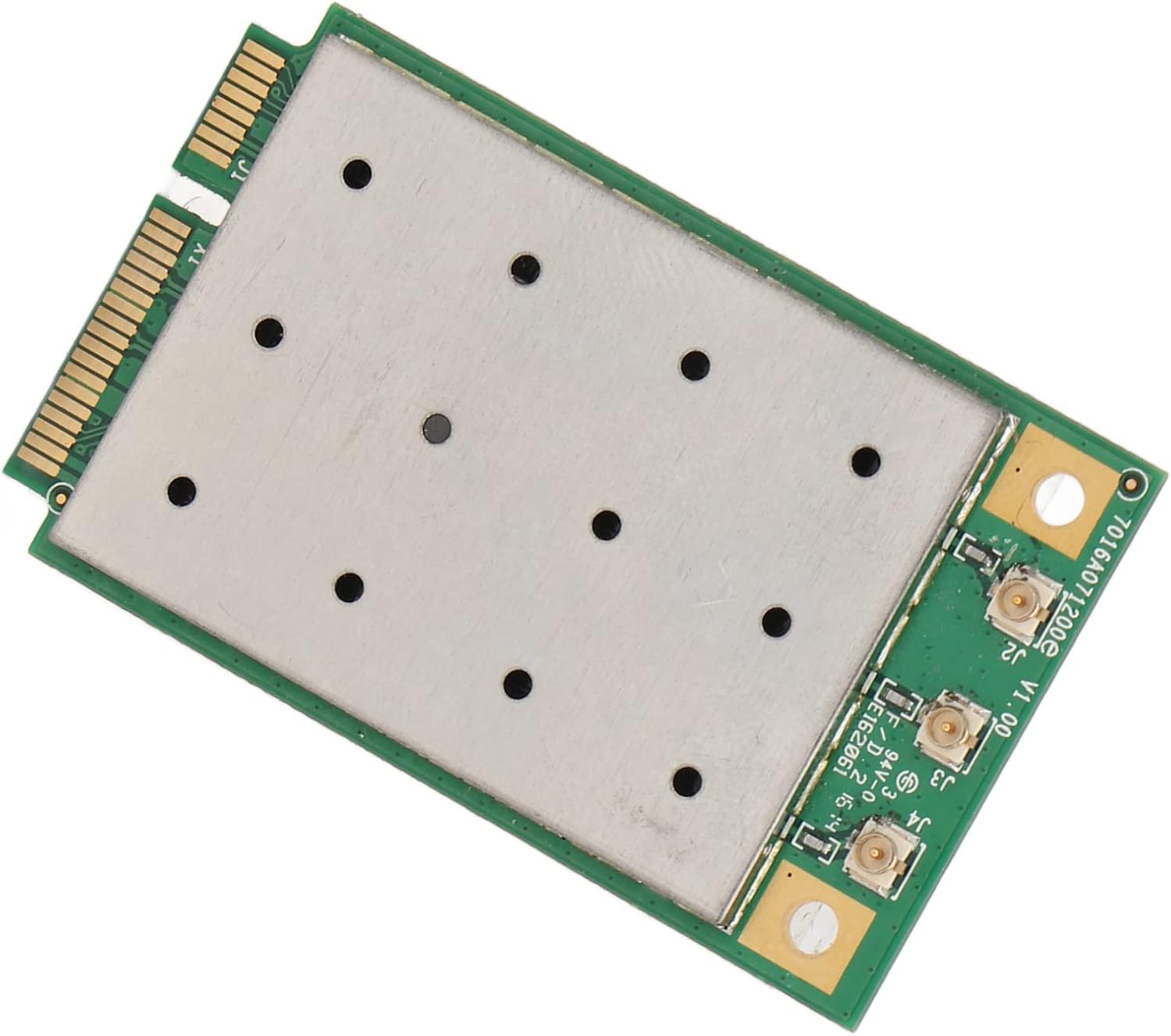 Mini Network Adapter Card, 1300Mbps QCA9880 PCIe Interface Gigabit Card 5G for Windows 7, 8, 10, XP Server Desktop, Supports 80211ac B G N 3 X 3 MIMO