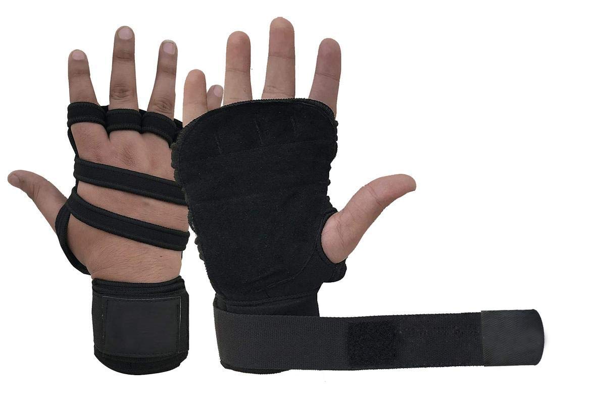 DreamPalace India Neoprene Grip Gym Gloves for Weight Lifting Gym Gloves Fitness Training Gym Gloves/Functional Hand Protector (Free Size) (B07YBF4X5L) Amazon Price History, Amazon Price Tracker