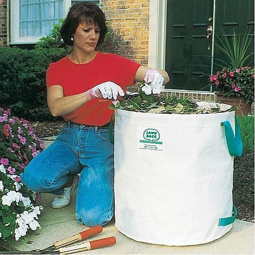 Lawn Bagg 2-Cubic-Foot Capacity (15 Gallons), 15 x 15 x 17-inches (Double Bottom)