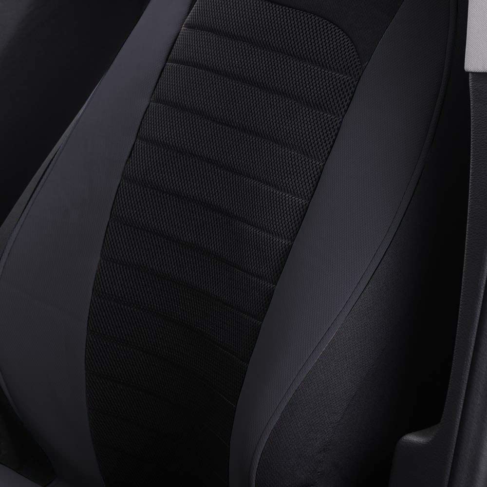 AUTOYOUTH Coprisedili Auto Universali - Compatibili Con Airbag, Tessuto Traspirante, Per Sedili Anteriori - Foto 2