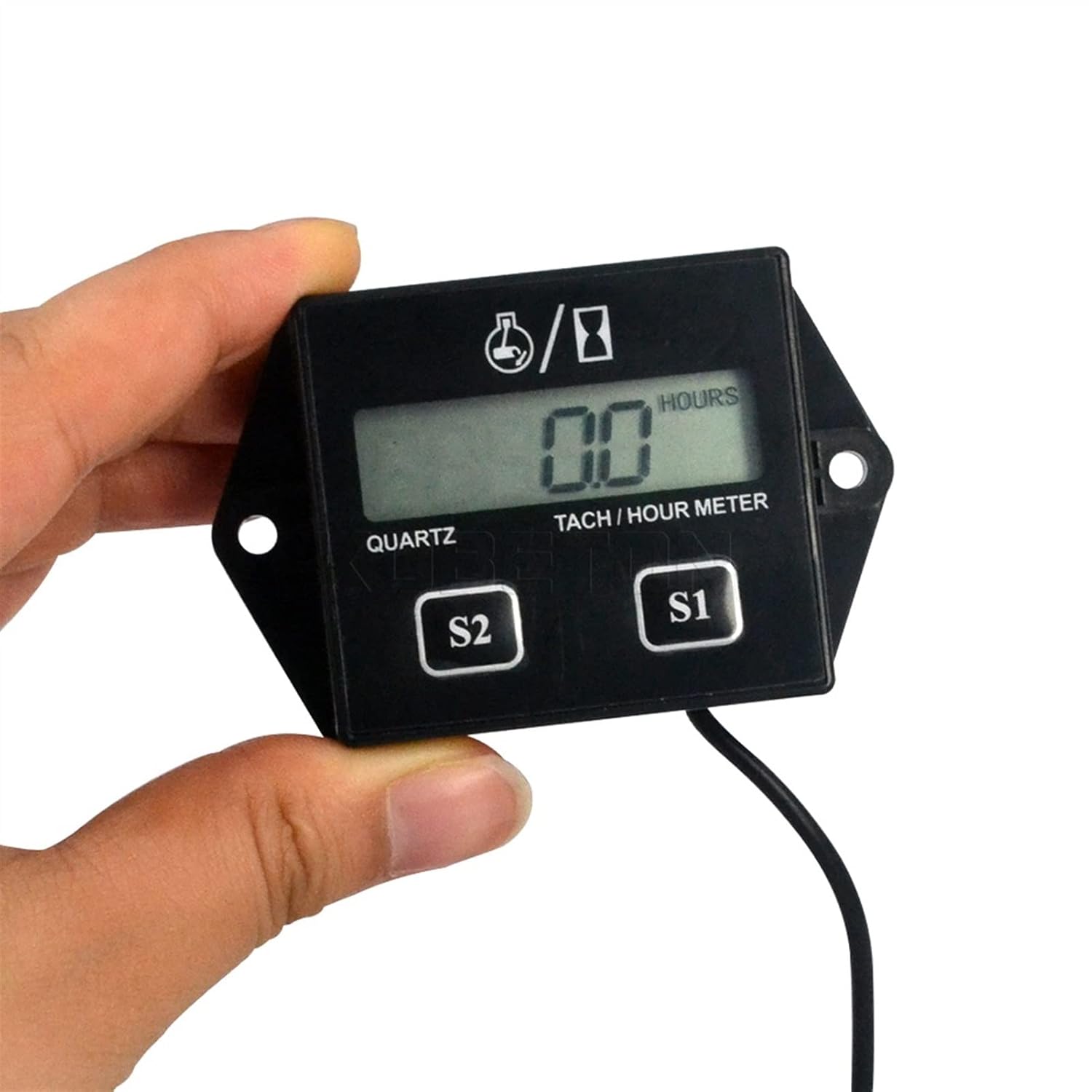 Tachometer Gauge Lcd Waterproof Digital Hour Meter