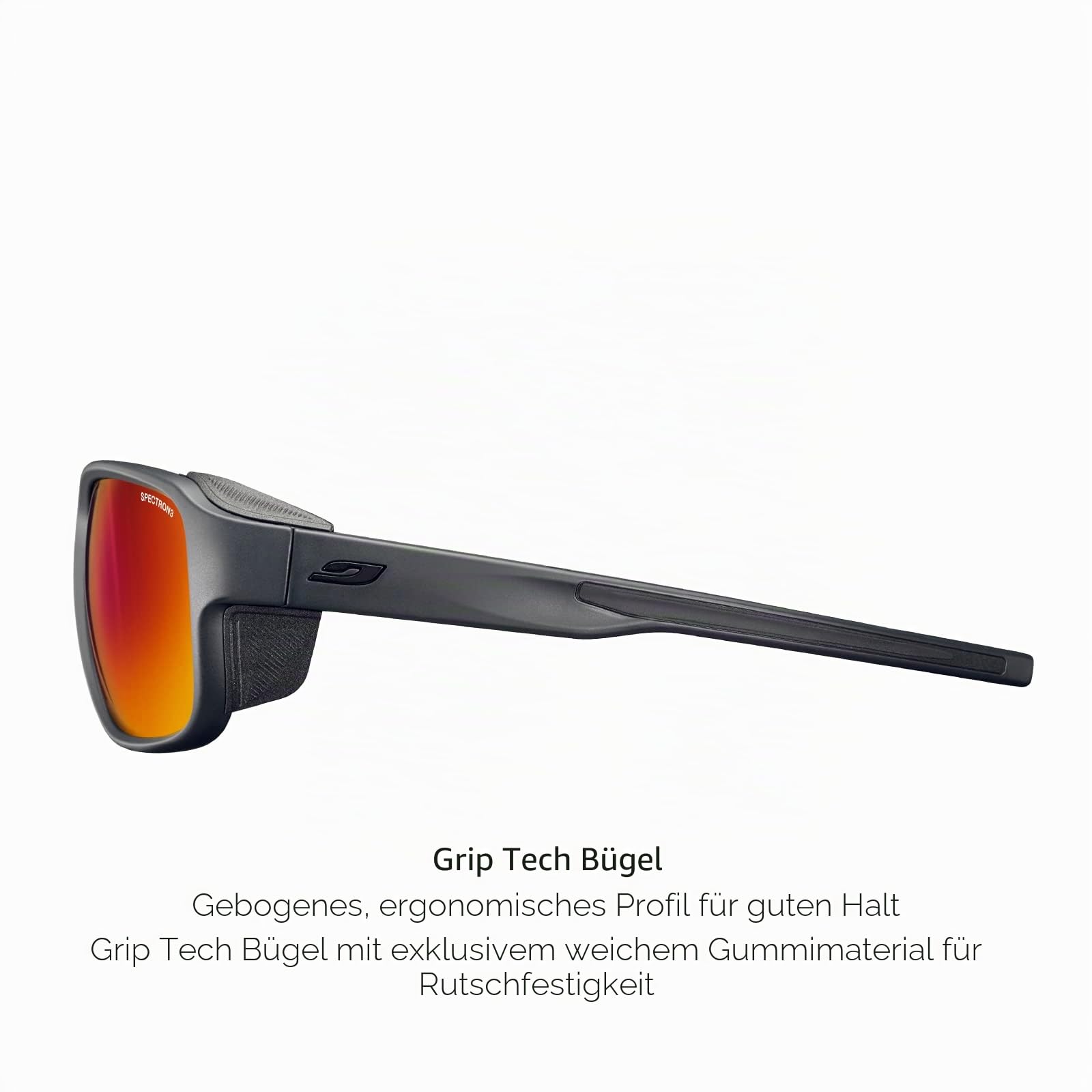 Julbo Damen und Herren MONTEBIANCO 2 Sonnenbrille Bergsteigen, Wandern, Trekking