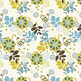 Rollo 140cmx20m. MAURER Mantel Antimanchas Hule Rollo 140 cm. x 20 Metros Flores Color, 5540005