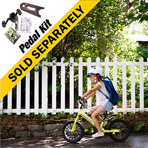 Strider 14x Easy-Ride Pedal Kit - Transform 14x Balance Bike into Pedal Bike - For Kids 4 to 7 Years - Easy Assembly & Adjustments