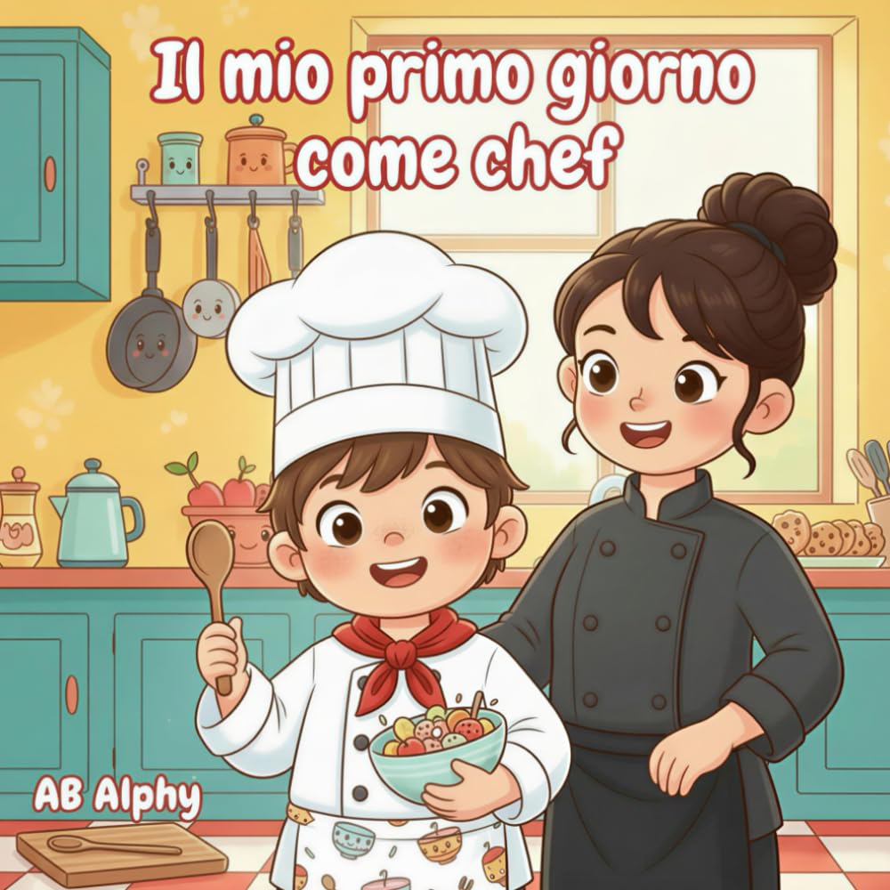 Il mio primo giorno come chef: Una gustosa avventura in cucina per bambini curiosi