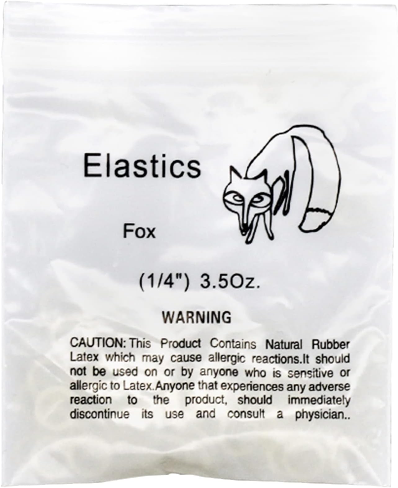 Orthodontic Elastics 1 4 Inch Medium 3.5oz Rubber Bands for Braces Teeth Gap Closure Bite Alignment with Floss Tools Dental Orthodontic Supply Pack of 100