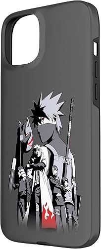 Vista 20 de iPhone 11 Naruto Shippuden Anime con Kakashi Hatake y Team 7 Case