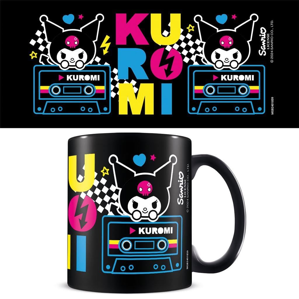 Pyramid International Kuromi (Punk Vibes) Black Mug - 10Oz / 315Ml Ceramic Mug - One Size