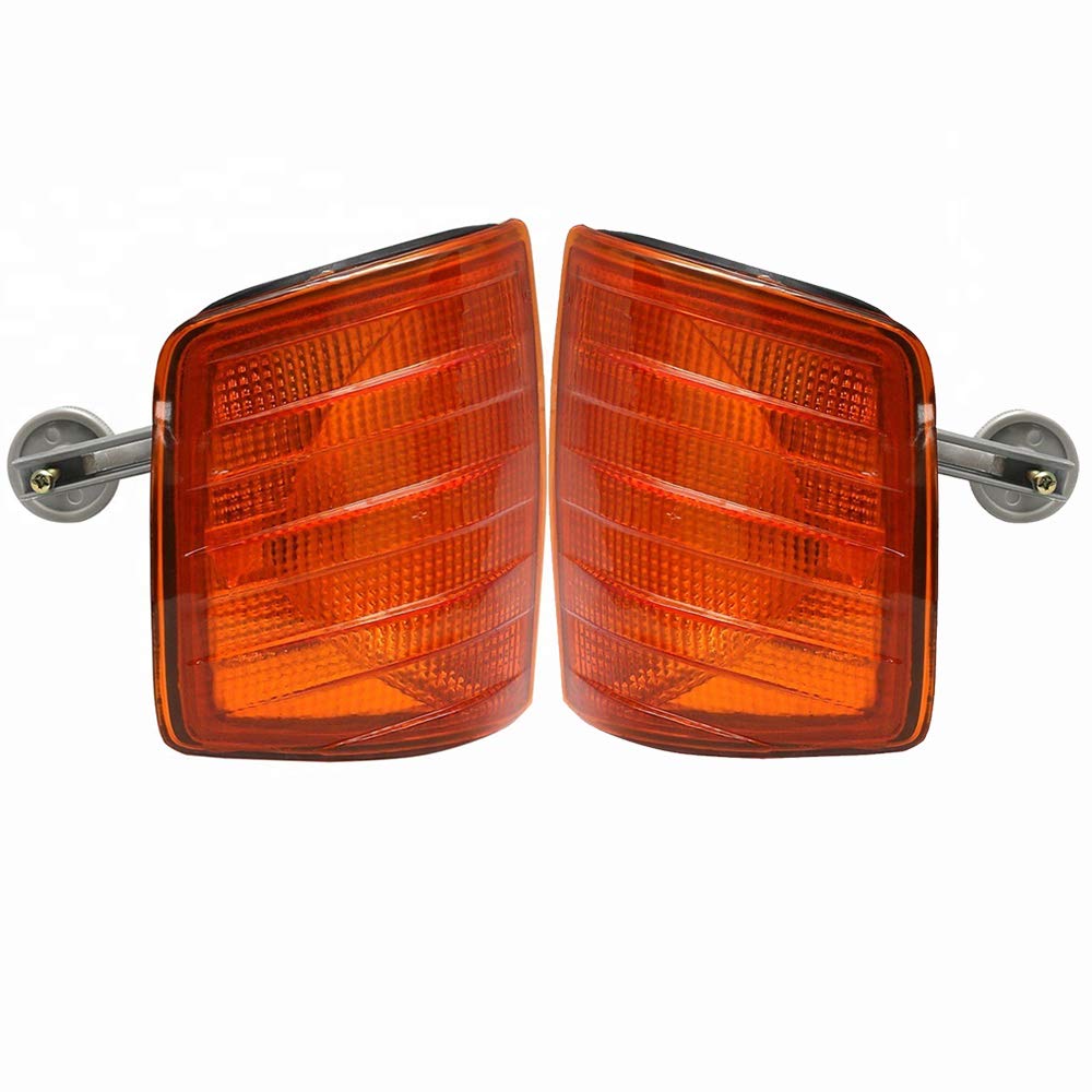 2X Amber Turn Signal Corner Light Lamp for Mercedes Benz 190 190E W201 1982-1995