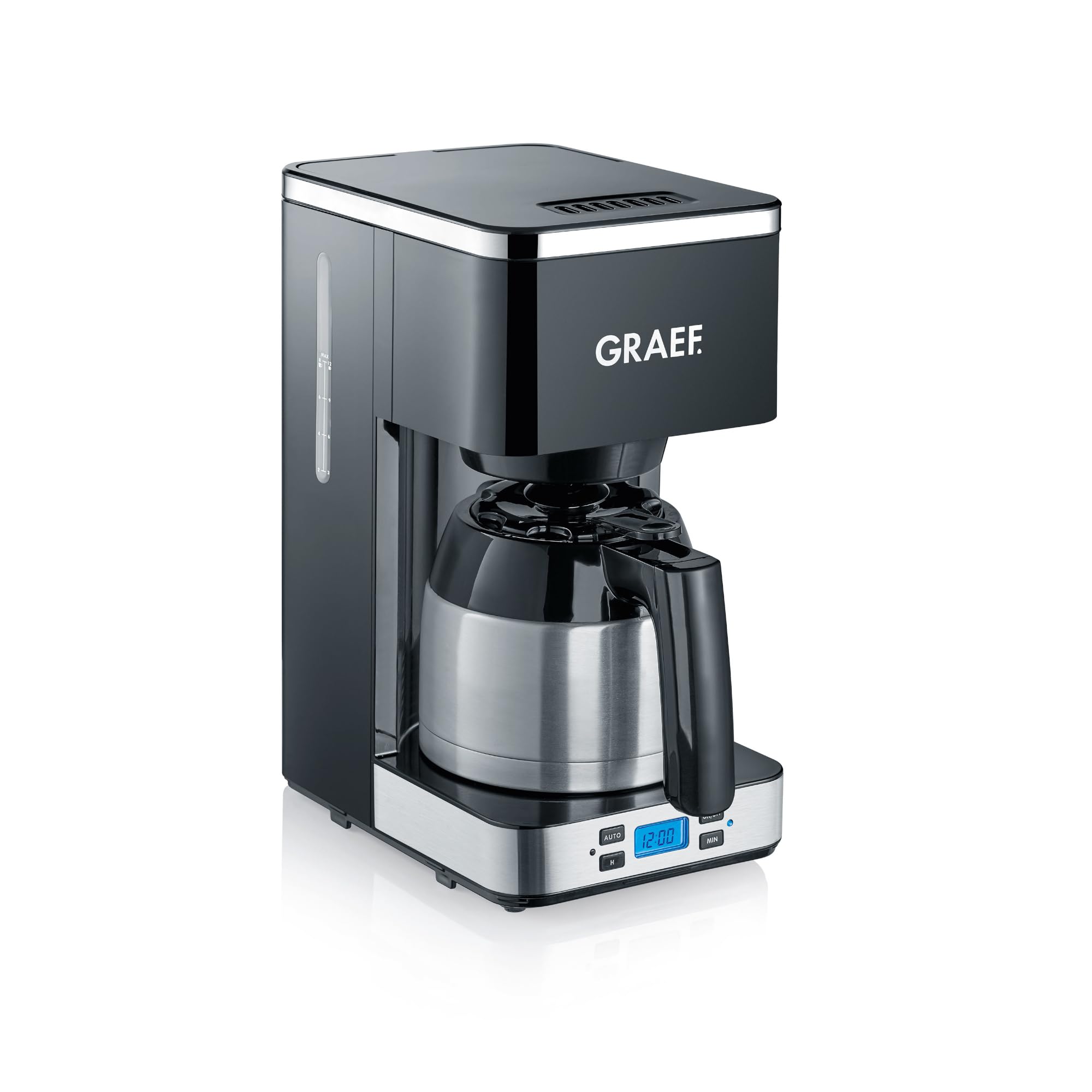 GRAEF FK512, cafetière filtre, verseuse isotherme, minuterie