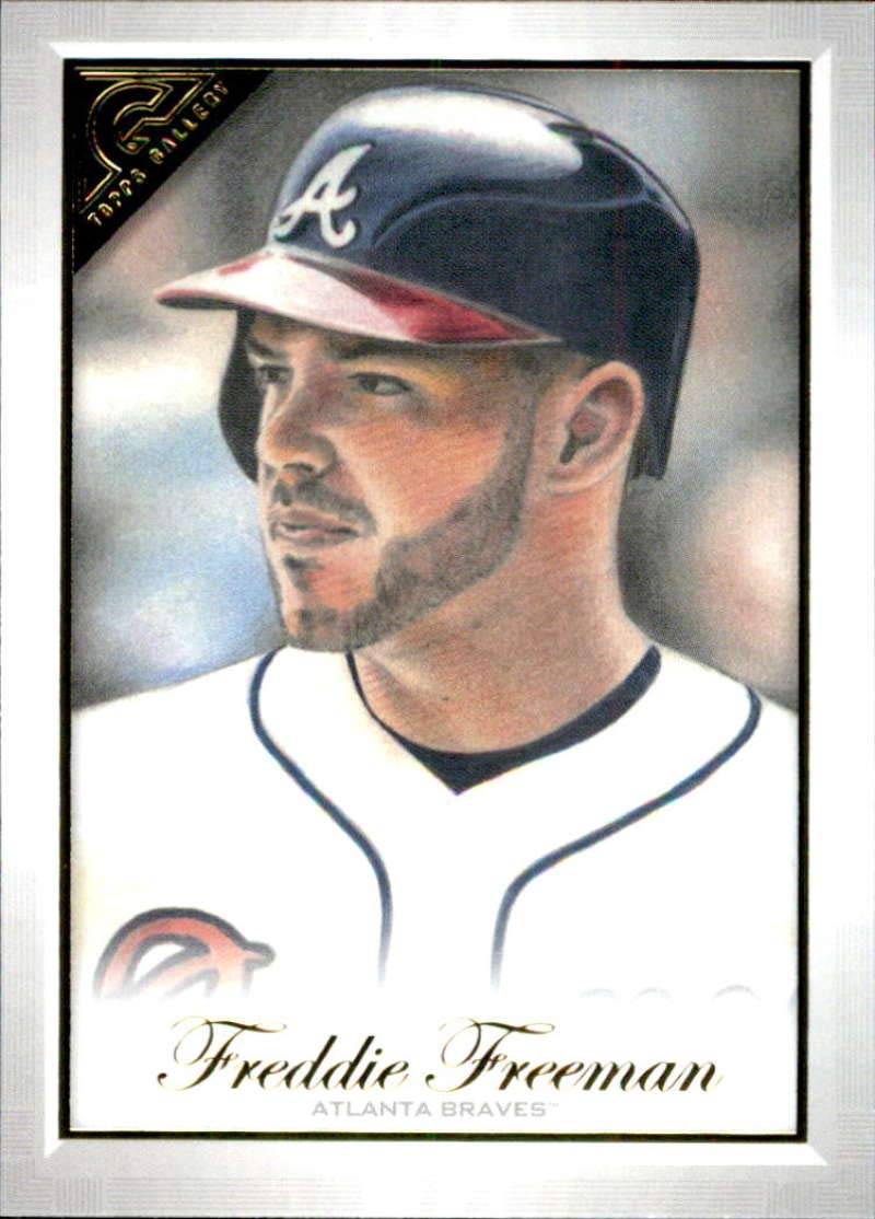Amazon.com: 2019 Topps Gallery Baseball #136 Freddie Freeman Atlanta Braves  Official MLB Trading Card : Collectibles & Fine Art