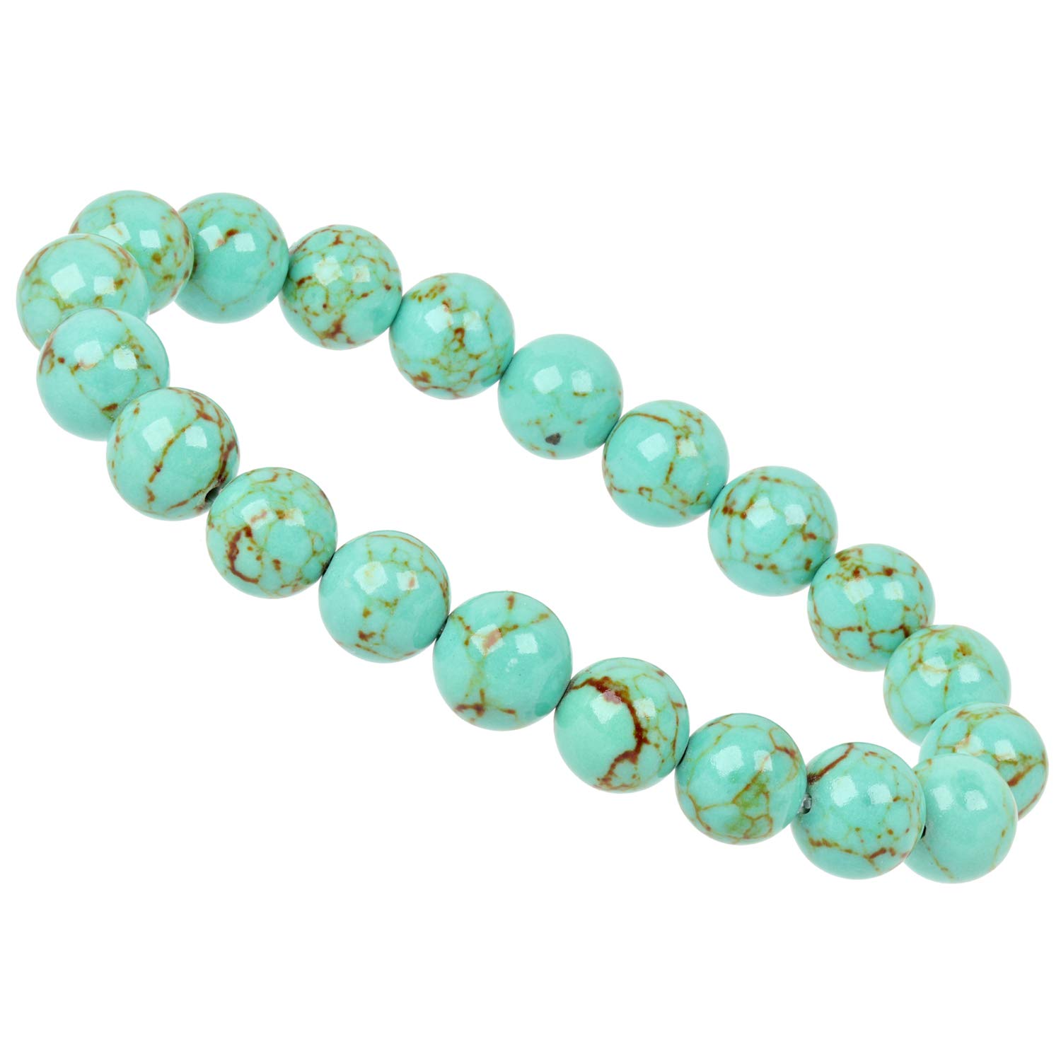 ELEDORO® Chakra Armband 10 mm – Kraftvoller Edelstein-Schmuck aus Natursteinen | Stretcharmband für Damen & Herren | Energie & Achtsamkeit für Alltag, Meditation & Yoga