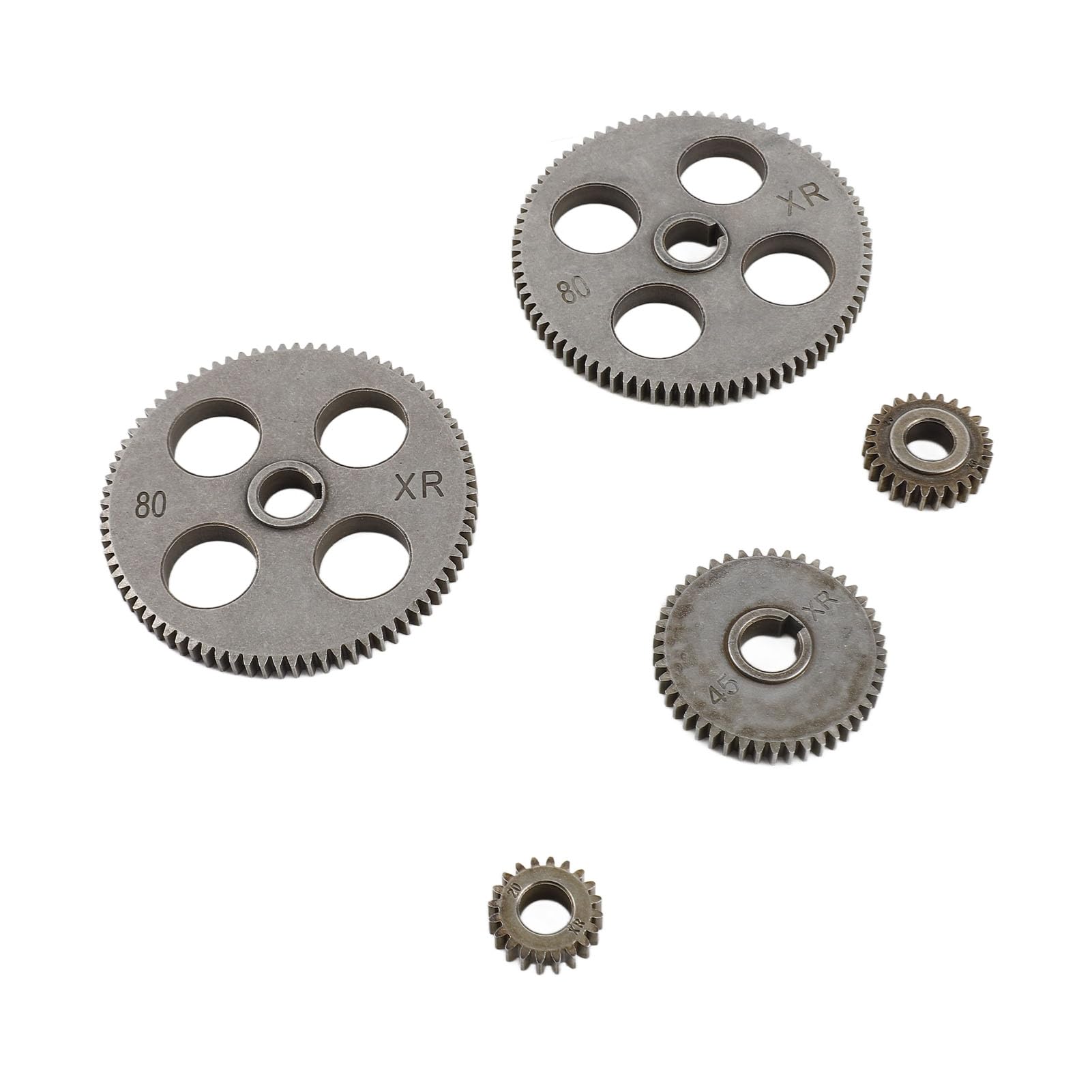 Juego de Mini Engranajes de Torno de Metal, Trabajo Confiable, Alta Precisión, Buen Material, Uso Extensivo con 5 Piezas en 1 Juego para Cortar