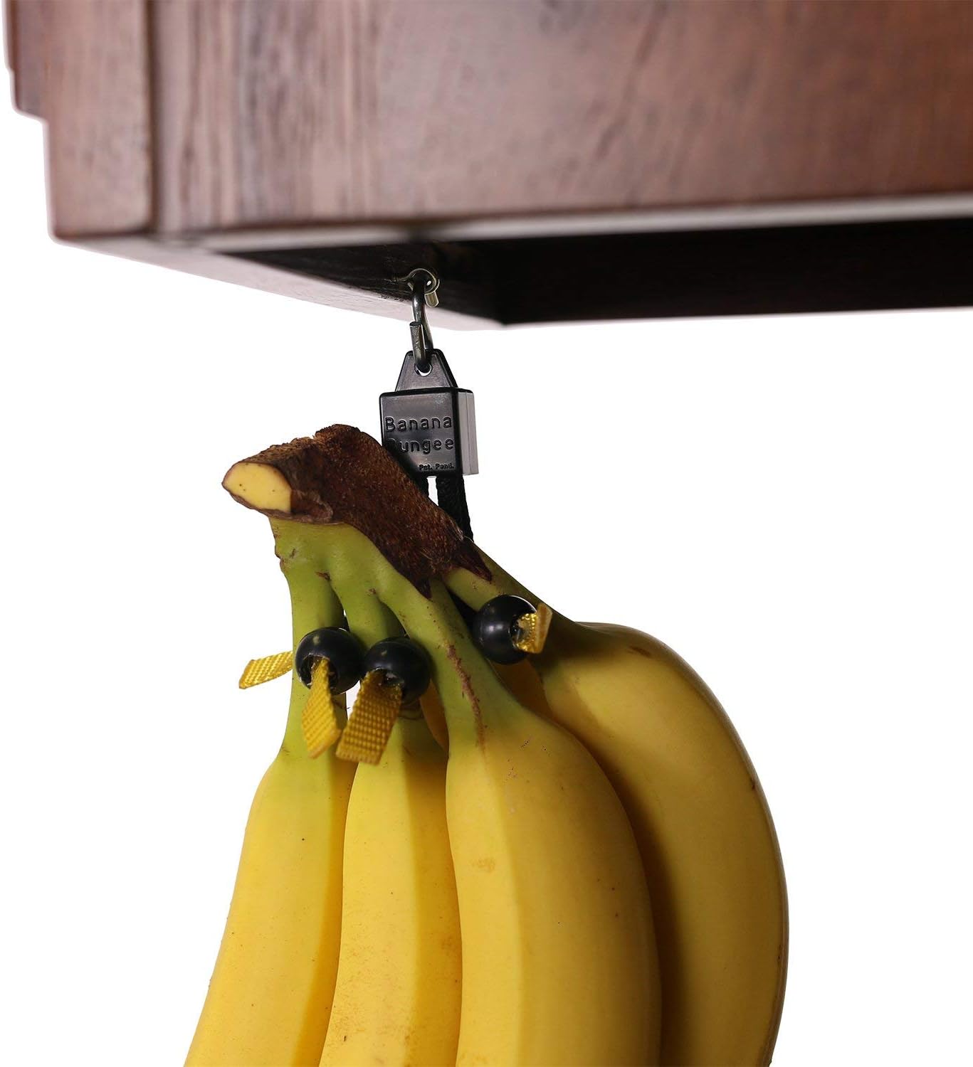 Banana Bungee Black Banana Holder; Holds Multiple Bunches or Single Bananas