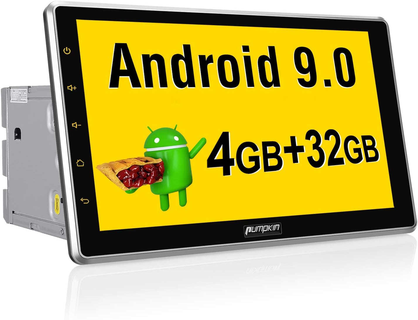 Pumpkin Android 8.0 Car Radio GPS 2 DIN 7 Inch Screen Car Navigation RAM: 4 GB, ROM: 32 GB Supports Bluetooth 4G WiFi USB SD Steering Wheel Control OBD2 Radio RDS Dab+