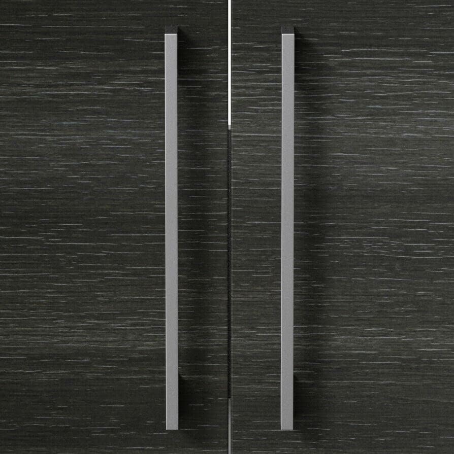 AURORA 600mm Bathroom Vanity Unit Basin Storage Cabinet Furniture Charcoal Grey Modern