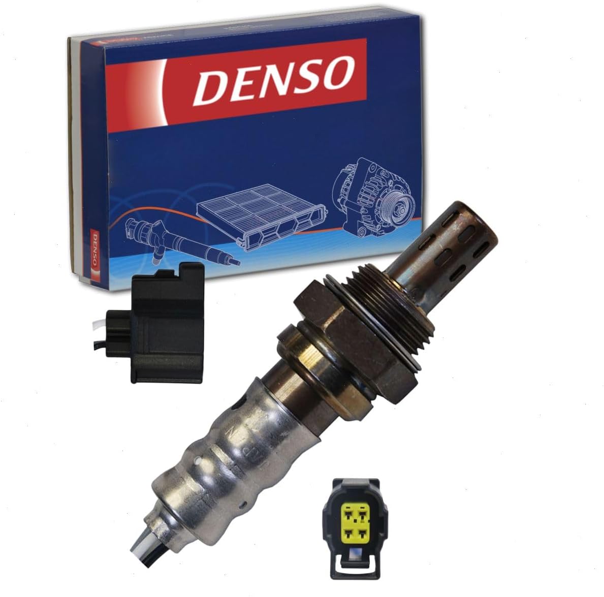 DENSO Upstream Right Oxygen Sensor compatible with Dodge Ram 1500 5.7L 8.3L V10 V8 2004-2010