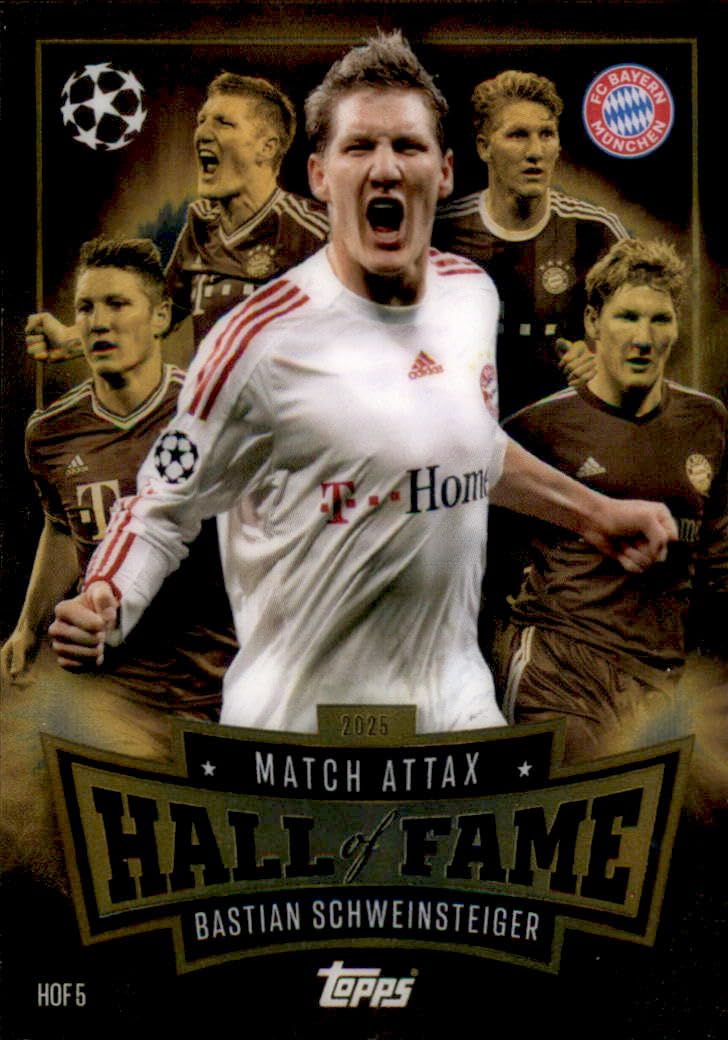 HOF5 - Bastian Schweinsteiger - Match Attax Hall of Fame - 2025/2026